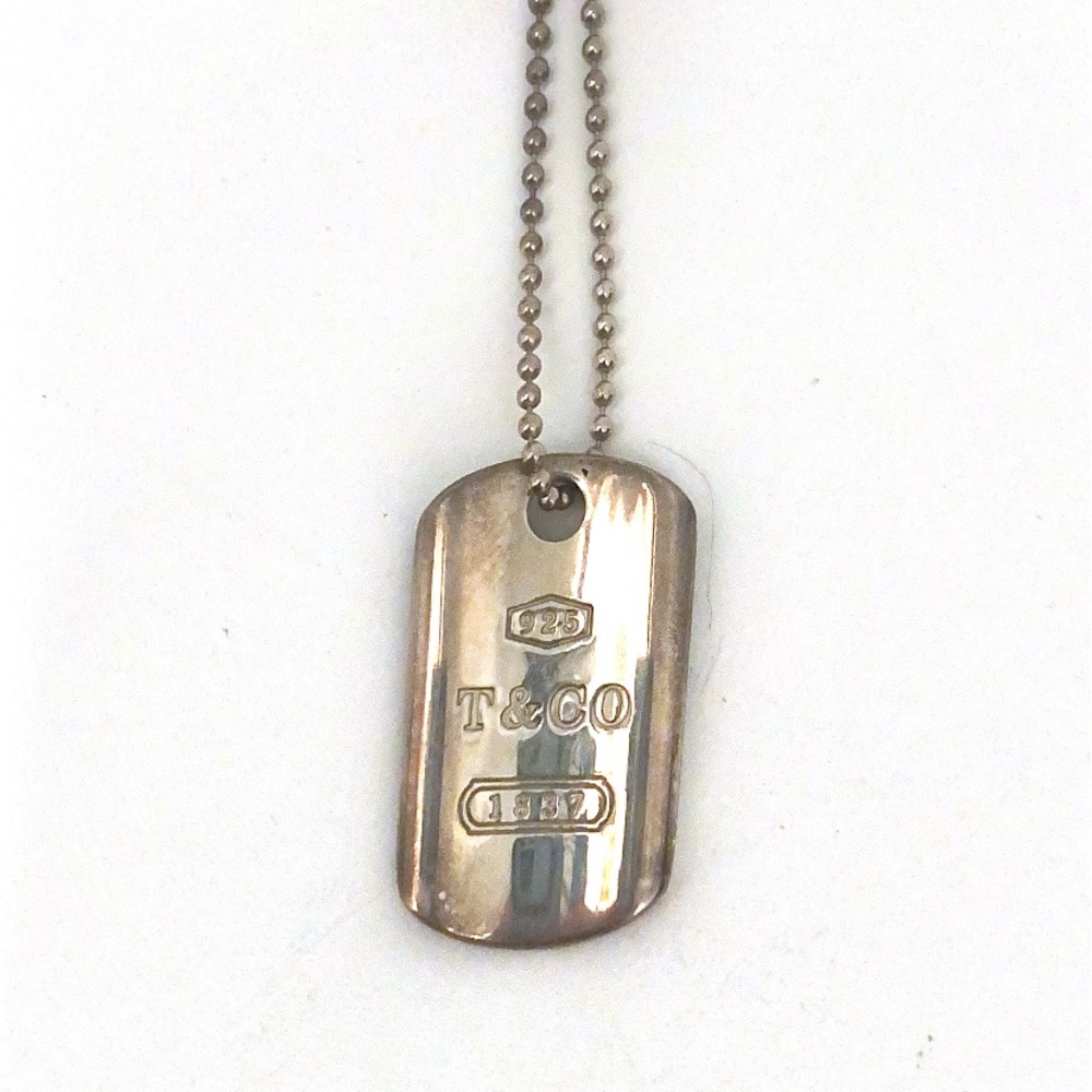 Tiffany and Co Dog Tag